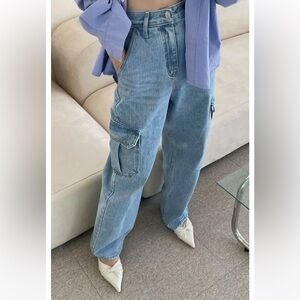 The Frankie Shop Cargo Kai Jeans